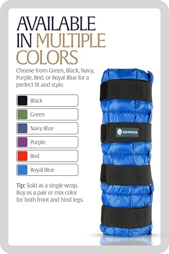 Equinavia Cool Relief Therapy Equine Ice Boots for Horses-Gel Cooling Wraps