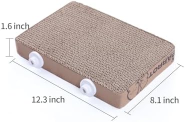 12.3 Inch Paper Bird Toys, Bird Platform, Parrot Toy, Help Birds Clean Beak, Release Stress, Reduce Boredom - Suitable for Budgie, Cockatiel, Lovebird, and Other Small to Medium-Sized Pet Birds
