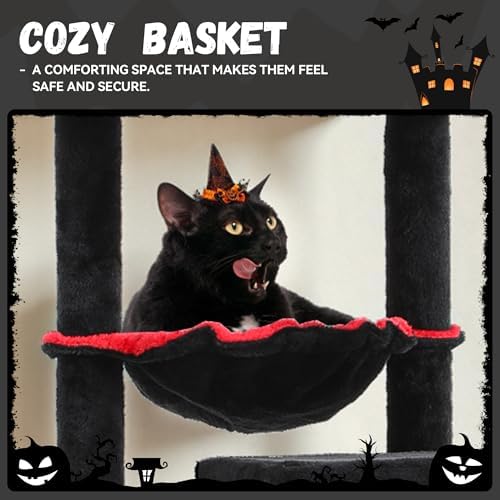 DWVO Gothic Halloween Cat Tree