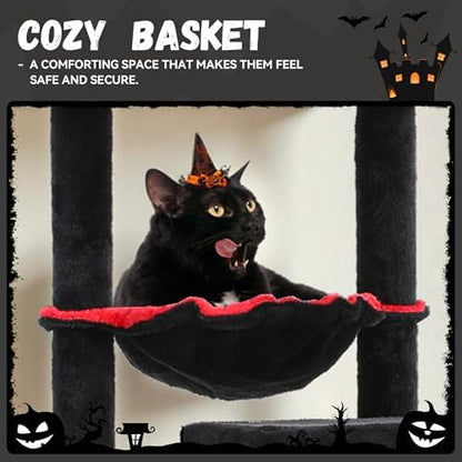 DWVO Gothic Halloween Cat Tree