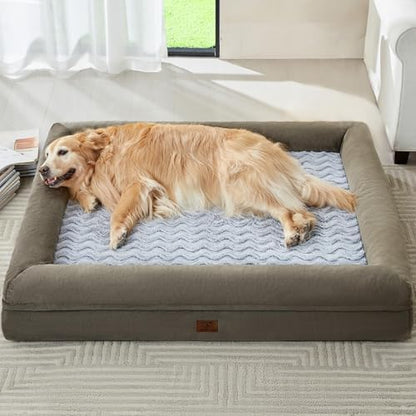 WNPETHOME Giant Dog Bed Orthopedic for Senior Dog Bed Comfy Sleeping