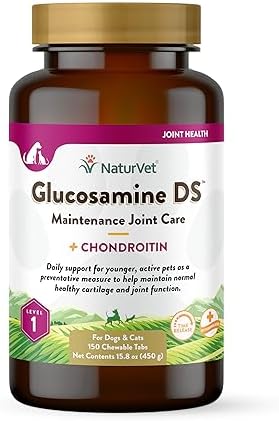 NaturVet Maintenance Joint Care with Chondroitin, Dogs & Cats, 150ct
