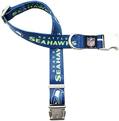 Littlearth NFL Detroit Lions Pet Premium Collar, Team Color, Small