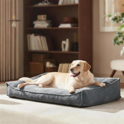 FURTIME Orthopedic Dog Bed Large Sized Dog, Extra Washable Dog Couch 38"