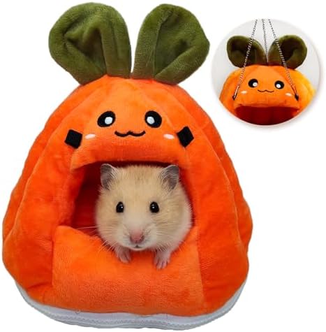 Guinea Pig Hideout Hamster Hammock Bed House Rat Cage Accessories