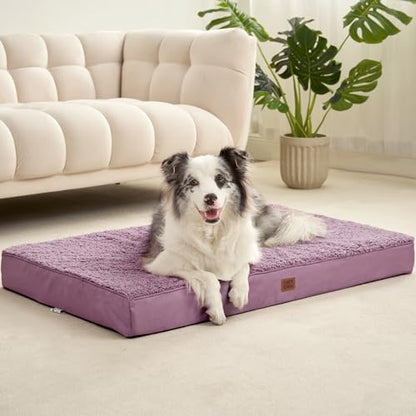 EHEYCIGA Orthopedic Dog Bed Extra Large with Removable Washable Cover, 44IN
