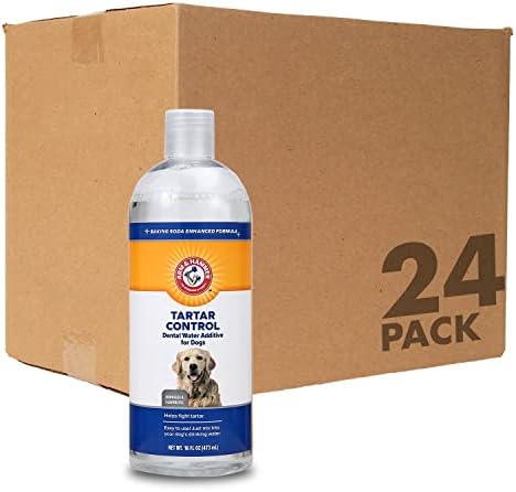 Arm & Hammer Clinical Care Dental Rinse for Dogs, 16 Fl Oz, 24-Pack