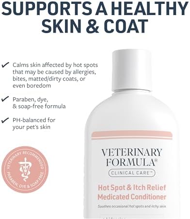Veterinary Formula Clinical Care Hot Spot & Itch Relief Conditioner, 16 oz