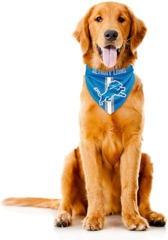 Littlearth NFL Reversible Pet Bandana - Officially Licensed Teams, Sizes XS to XL