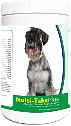 Healthy Breeds Standard Schnauzer Multi-Tabs Plus Chewable Tablets 365 Count