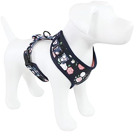 Luvable Friends Unisex Pet Harness, Floral, Medium