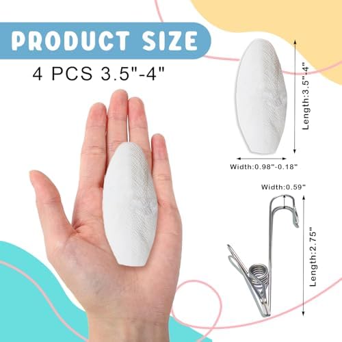 Bird Cuttlebone for Parakeets, Cuddle Bone, Birds Calcium, 3.5"-4", 4 Pcs