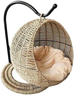 Pet Litter Cat Villa Layer Round Vine Nest Hanging Basket Dog Kennel Supplies