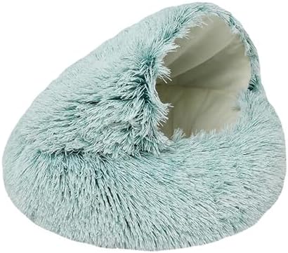 Cat Houses,Cat Beds for Indoor Cats,Cat Sleeping Bag,Small Cat Bed,Cat Condo,Cat Houses & Condos,Winter Warm Shell Semi-Closed Cat Litter Box,Pet Cat Bed,Semi-Enclosed Cat Litter Box