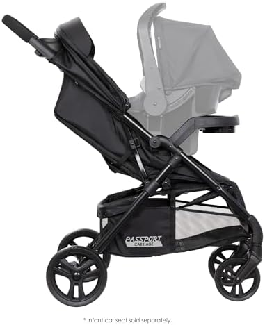 Baby Trend Passport® Carriage Stroller, Ultra Black