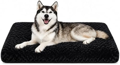 Dog Bed Large Size, Plush Washable Pet Bed Mat, Dog Crate Bed 41"x27"