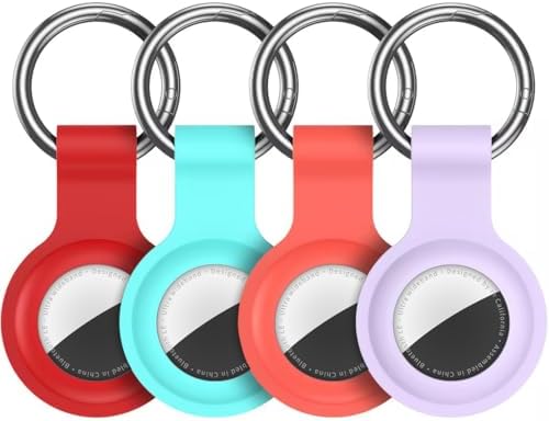 Compatible for AirTag Holder Keychain for Apple Air Tag 1st&2nd Generation
