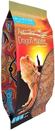 Jurassic Natural Australian Desert Dragon Habitat Substrate, Red, 20lb