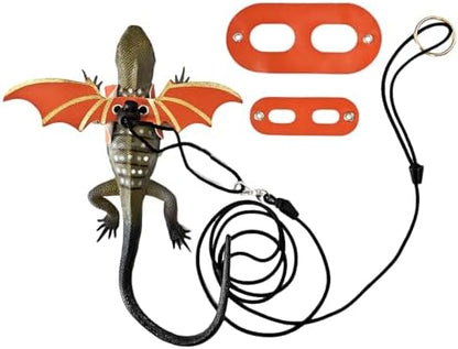Dinosaur Wing Leash Harness for Bearded Dragons