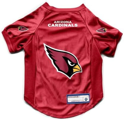 Littlearth NFL Arizona Cardinals Stretch Pet Jersey, Team Color, Medium