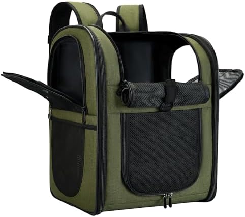 Apollo Walker Cat Carrier Backpack for Small Dogs and Cats Up to 18 lb