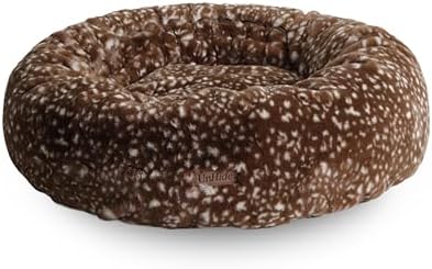 UnHide Floof Pet Bed, Extra Soft Dog Bed with Removable Faux Fur Cover