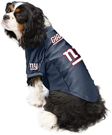 Littlearth NFL New York Giants Stretch Pet Jersey, Team Color, Medium