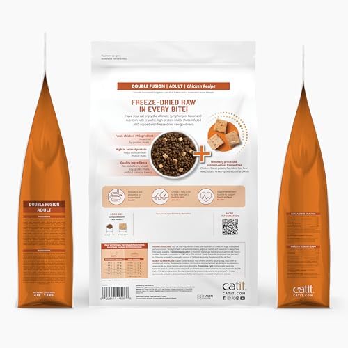 Catit Recipes Double Fusion Adult Cat Food - 4 lb