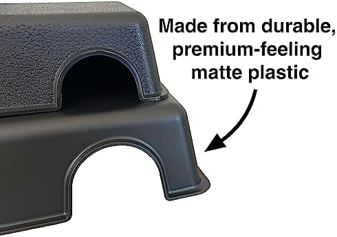 Reptile Hide Box, Small Animal Hideout, Plastic Hide cave for Leopard Geckos, Small Snakes, Juvenile Ball Pythons, Lizards, hognose Snakes, cornsnakes (Large)