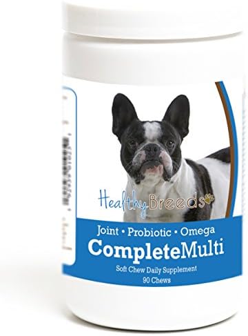 Healthy Breeds French Bulldog All in One Multivitamin Soft Chew 90 Count