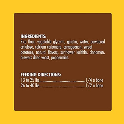 N-Bone Quado Interactive Treat, BBQ Flavor, Medium, 2.8oz (Pack of 4)