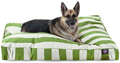 Majestic Pet Rectangle Large Dog Bed Washable – Non Slip Comfy Pet Bed – Dog crate Bed with Removable Washable Cover – Dog Kennel Bed for Sleeping - Dog bed X-Large Breed 50x42x5 Inch – Sage Green