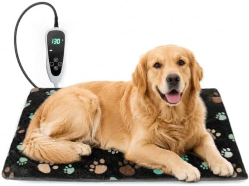 GOLOPET Dog Heating Pad 32x20 in UL/MET Dual Security Certification