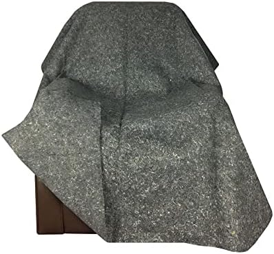 UBMOVE Uboxes Moving Blankets - Textile Skins 54x72 Pads 1.66lbs Each (Textile - Pack of 24), Gray