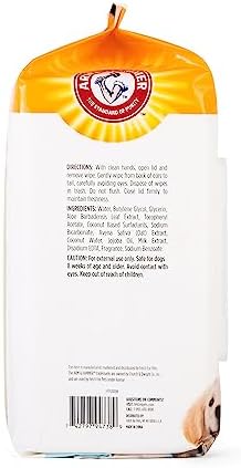 Arm & Hammer Puppy Grooming Wipes, Coconut Water, 100 Count, 3-Pack