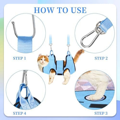 PatiencET Cat Grooming Hammock Kit