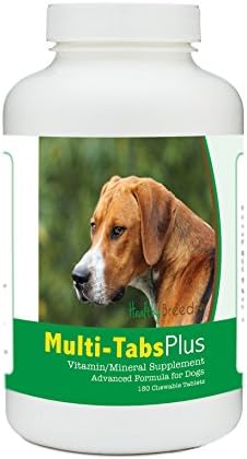 Healthy Breeds English Foxhound Multi-Tabs Plus Chewable Tablets 180 Count