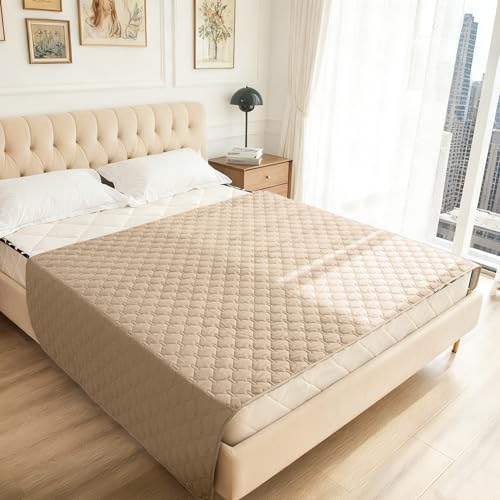 gogobunny Waterproof Pet Blanket for Bed, Washable Couch Cover for Dog Cat
