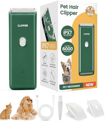 Pet Clippers for Dog Hair Grooming Low Noise Cat Shaver
