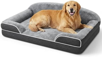 Orthopedic Dog Bed for Extra Large Dogs, 45"x30" XL Dog Couch Bed