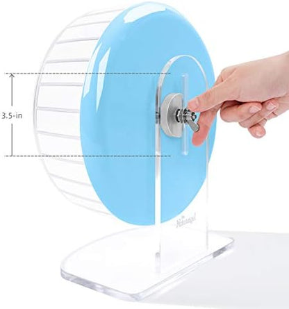 Niteangel Super-Silent Hamster Exercise Wheels: Quiet 10 inch Running Wheel