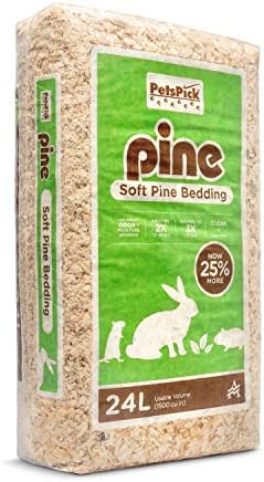 PETSPICK Pine Small Pet Bedding, 24L