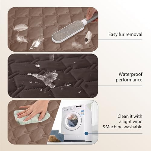 gogobunny Waterproof Dog Blanket, Couch Covers for Sofa, Reusable Pee Pads