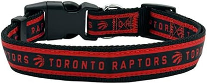 New & Improved Pets First NBA Toronto Raptors Dog & Cat Collar, Size Small Basketball Team Collar