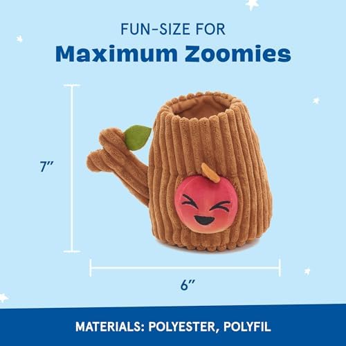BarkBox Them Apples 3-in-1 Interactive Plush Dog Toy