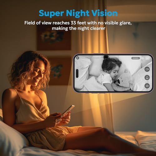 owltron Indoor Security Camera, 2K Cameras for Home Security