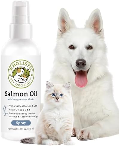 Wild Alaskan Salmon Oil for Dogs and Cats, 4 oz