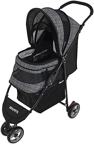 Gen7 Pet Starry Night Gray Regal Plus Pet Stroller, One Size (G2320SN)