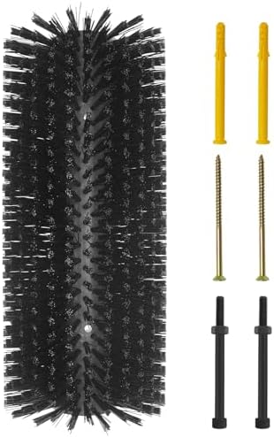 Livestock Scratching Brush Goat Scratcher Tool Full Massage Grooming Brushes with 4 Screws for Cow,Cattle,Cow,Sheep, Horses,Pigs