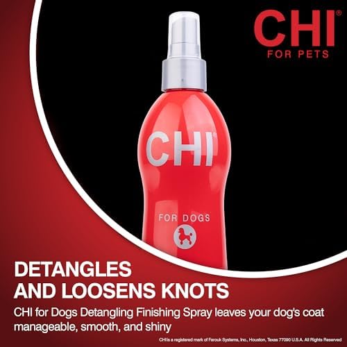CHI for Dogs Detangling Finishing Spray, 10 Fl Oz